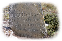 Brocks grave Gun Hill